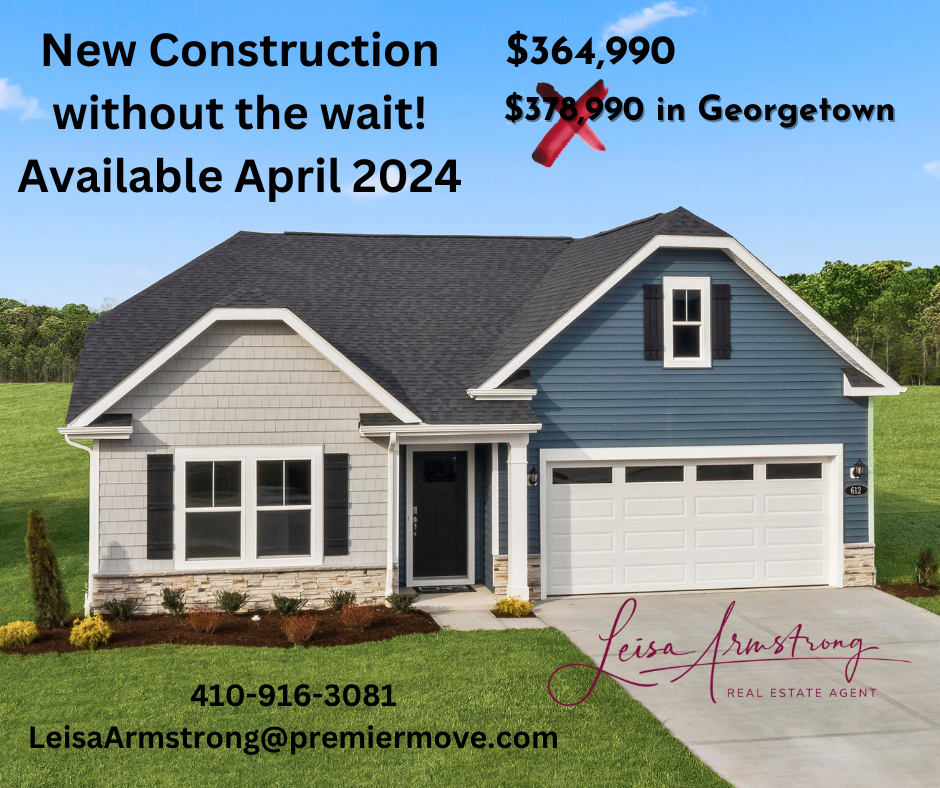 New Construction without the wait! price reduction
